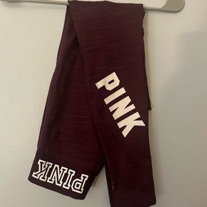 Pink leggings!